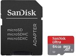 SanDisk 64GB Ultra Micro SD Class 10 / UHS-I 80Mb/s [AuStock] $20 Delivered @ Wireless 1