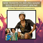 Win a Trip to Bruno Mars' 24K Magic Tour in Sydney for 2 Worth $2,218 from Warner Music