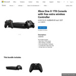 Free Extra Controller with Xbox One X Purchase @ Microsoft