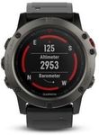 Garmin Fenix 5X Sapphire GPS Heart Rate Watch (US Version) - $678.60 @ dwi-digital-cameras eBay Store