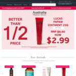 Lucas Papaw Ointment 25g for $2.99 (RRP $6.60) +  Free Shipping over $99 at Australia Vitamin Direct