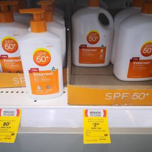 coles everyday sunscreen