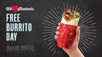 [NSW] Free Burrito Day for Students @ Mad Mex Randwick