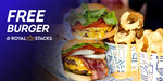 [NSW, VIC] Free Single Stack Burger @ Royal Stacks Burger via Liven App (New Users Only)