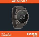 Win 1 of 3 Bushnell Excel GPS Rangefinder Watches Worth $329.95 from Inside Golf