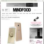 Win 1 of 2 Alcatel Smartphones Worth $89 from MiNDFOOD 