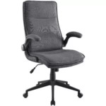 Helsinki High Back Chair Grey $89 (Was $159) @ Officeworks