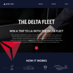 Win 1 of 17 Return Flights from Sydney to LA [Register for Free Delta Fleet Ride within Sydney + Correctly Answer 5 Questions]