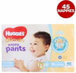 Huggies: Ultimate Nappy Pants Boy (Size 6) 16kg & over $15 (Free Delivery over $20) at OzSale