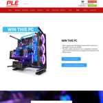 Win a Bykski Watercooled Wallmount Gaming PC Worth Over $2,200 from PLE