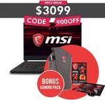 MSI GS65 Stealth Gaming Laptop 15.6" 144Hz, Core i7-8750H, 32GB / 512GB, GeForce RTX2080 8G $3099 Delivered @ Wireless 1