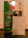 Logitech Premium 4-Port USB 2.0 Hub. $4.95 at Australia Post Shop, Campsie NSW (Possibly Others)