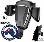 Baseus Universal Car Air Vent Mount Gravity Phone Holder 3 for $15 + Delivery ($0 with eBay Plus) @ Shopping Square eBay