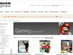 Myer Online - PS3 Move Games $18