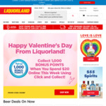 1000 Bonus flybuys Points (Worth $5) with $20 Click & Collect @ Liquorland