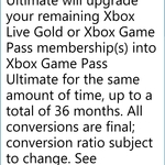 Xbox Game Pass, Match Remaining Gold Live Subscription up to 36 Months $1 @ Microsoft