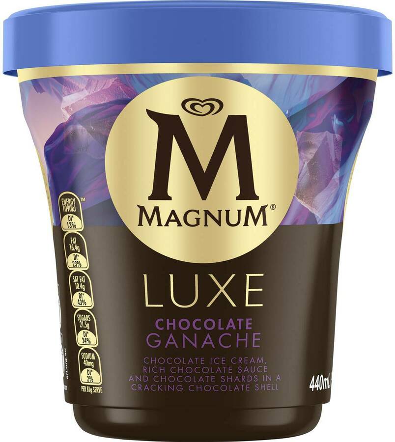 ½ Price Magnum Luxe Tubs/Sticks $4.50, Movenpick Ice Cream 500ml $5.75 ...