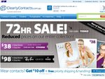 72 HOUR Sale! Contacts $10 off + Free Shipping (Min $179) AND Eyeglasses for $38
