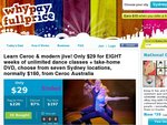 Learn Ceroc & Modern Jive! Only $29 for EIGHT Weeks of Unlimited Dance Classes-Sydney