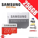 Samsung EVO Plus 256GB microSD $49.98 + Delivery @ Shopping Square