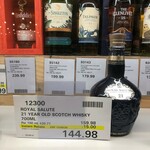 Royal Salute 21 Year Old Scotch Whisky $144.98 @ Costco (Membership Required)