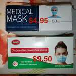 Disposable & Surgical Face Masks -City Mart Melbourne