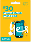 Optus $30 Pre-Paid Sim Starter Kit for $10 Delivered @ Optus