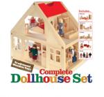 Complete Wooden Dollhouse Set $69.95 + $9.95 Shipping at Deals Direct