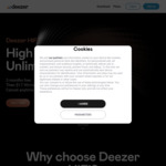 Free: 3 Months of Deezer HiFi (Normally $17.99/Month) For New Subscribers @ Deezer