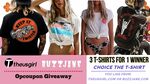 Win a 3 T-Shirts from Theusgirl or Buzzjane