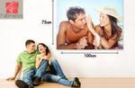 1 Metre x 3/4 Metre Personalized Full Colour Canvas Print from FABNESS $89+ $9.95 P/H