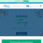 10% off Site Wide (Min $70 Spend) + Delivery ($0 with $150 Spend) @ Lighting Superstore