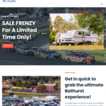 Bathurst 1000 Extra-Luxe Package for 2 People $1500 (Trackside Accom, Tickets + Extras, Was $3400 Per Person) @ Camplify