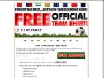 FREE Official Soccer Team Jersey (when you place a $100 bet)