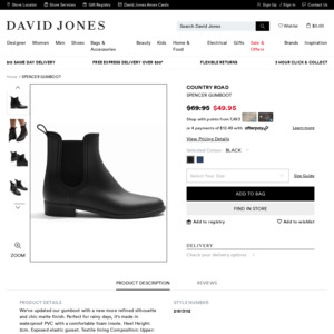 David jones chelsea on sale boots