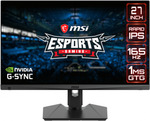 [Refurb] MSI 27" Optix MAG274QRF-QD Gaming Monitor - Dead Pixels $341.05 Free Standard Parcel Delivery @Harris Technology