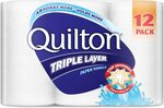 Quilton 3-Ply White Paper Towel (60 Sheets Per Roll) 12-Count $12 ($10.80 S&S) + Delivery ($0 with Prime/ $39 Spend) @ Amazon AU