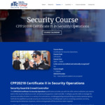 [QLD] Certificate II in Security Operations (Security Guard Course) $499 @ Security Courses Australia (Sunshine Coast)