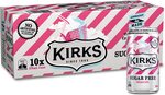 Kirks Sugar Free Creaming Soda 375ml X 10 $6.50 ($5.85 with S&S) + Delivery ($0 with Prime/ $39 Spend) @ Amazon AU