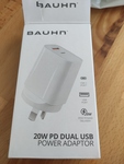 Bauhn 20W PD Dual Port USB Charger $9.99 @ ALDI