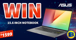 Win a 15.6" Asus Laptop from $1,599 from Bi-Rite
