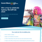 Win a Trip for 2 to Sydney WorldPride 2023 Worth up to $5,694 from Cover-More Insurance Services