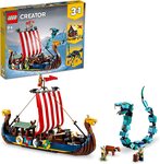 LEGO Creator 3in1 Viking Ship 31132 $109 (39% off RRP) Delivered @ Amazon AU