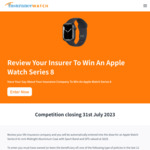 Win an Apple Watch Series 8 Worth $629 from Insurance Watch