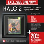 Win a Framed Copy of Halo 2 Signed by Marcus Lehto from Frame-A-Game