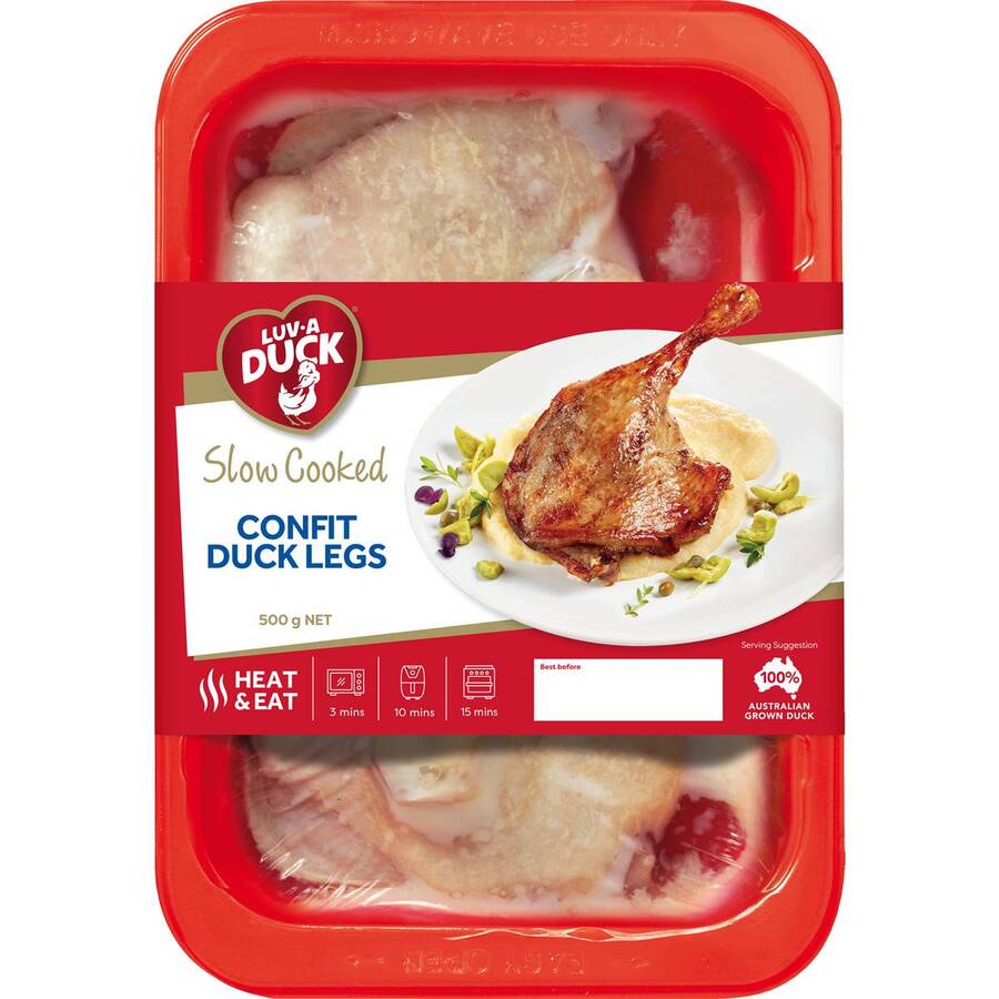 Price Luv a Duck Confit Duck Legs 500g 7 25 Spanish 3 Milk Cheese price-luv-a-duck-confit-duck-legs-500g-7-25-spanish-3-milk-cheese