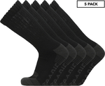 Tradie Men's Acrylic Work Socks 5-Pack - Black - Size 7-10 $5 + Shipping ($0 with OnePass) @ Catch