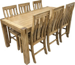 [NSW, VIC, QLD] Venice Dining Suite 7-Piece 1800mm $979 (Was $1799) + $199 Delivery ($0 C&C) @ Home Sweet Home