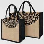 Reusable Grocery Jute Bag With Laminated Interior $8.75 (Was $17.50) @ MyJute