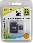 Gigaram 32GB Class10 Microsd $25.45 + $27.20 Shipping - Meritline